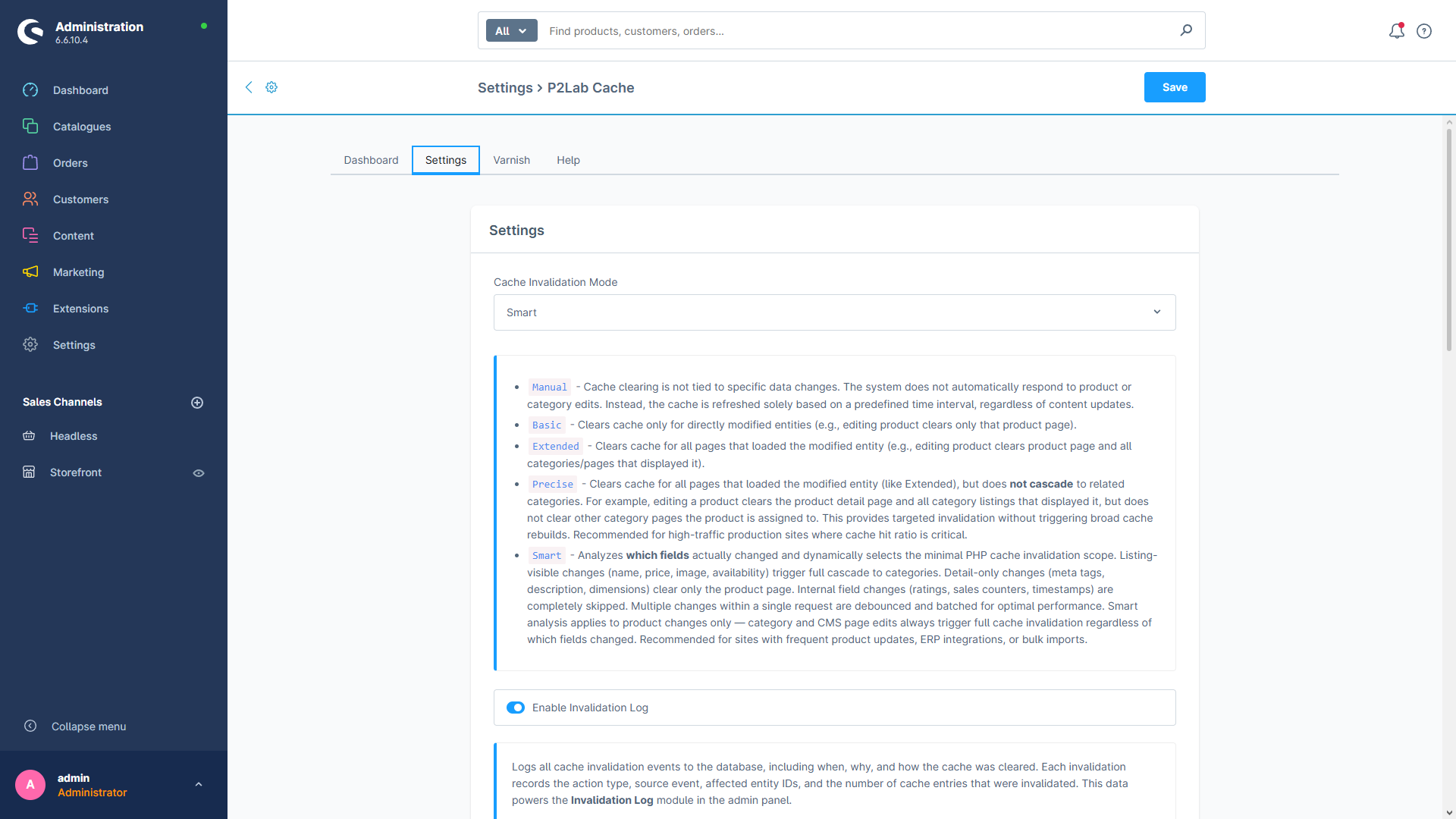 P2Lab Cache screenshot 3